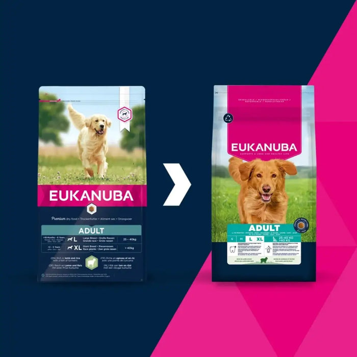 EUKANUBA Adult L XL Rich in lamb & rice - dry dog food - 12kg - Dry foodDLP-KAS<<<For the dogDLP<<<ActionPL