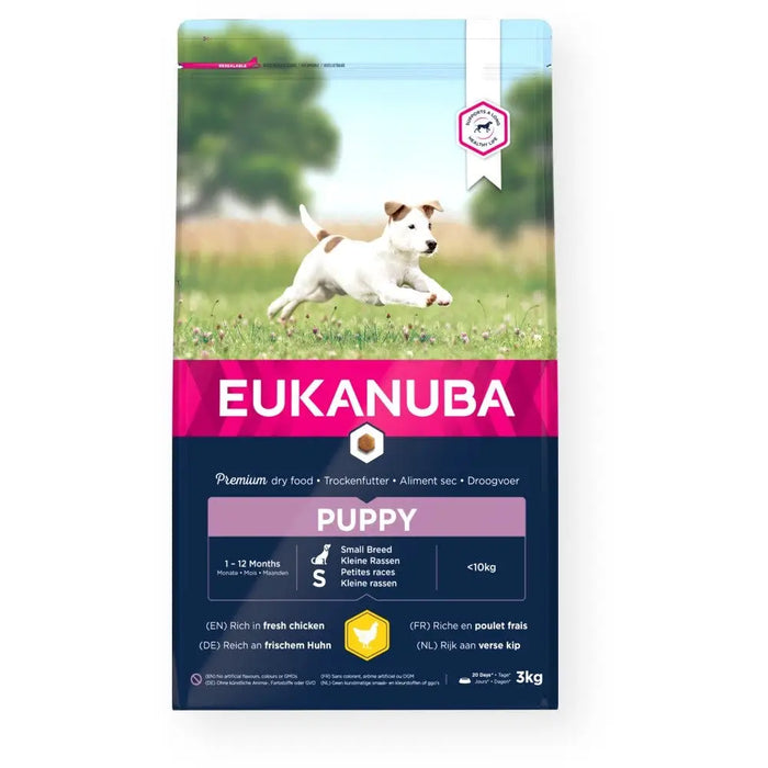 Eukanuba Growing Puppy Small Breed Chicken 3 kg - Dry foodDLP-KAS<<<For the dogDLP<<<ActionPL