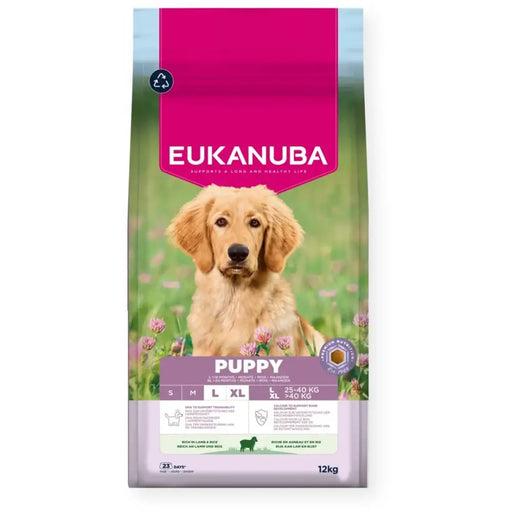 EUKANUBA Puppy L XL Rich in lamb & rice - dry dog food - 12kg - Dry foodDLP-KAS<<<For the dogDLP<<<ActionPL