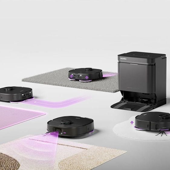 Robot vacuum cleaner EUREKA J15 Max Ultra, 22,000 Pa, black
