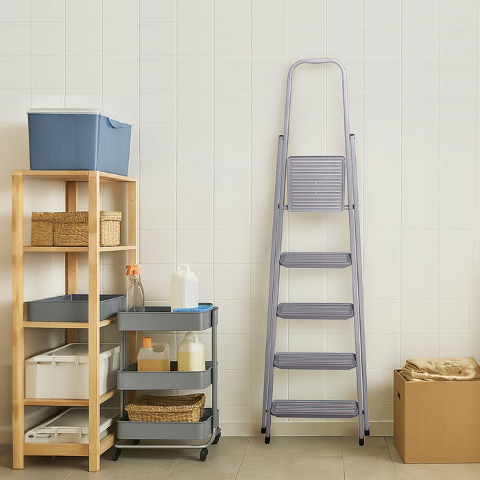 METAL LADDER 5 STEPS SUPER HOME EUROGOLD