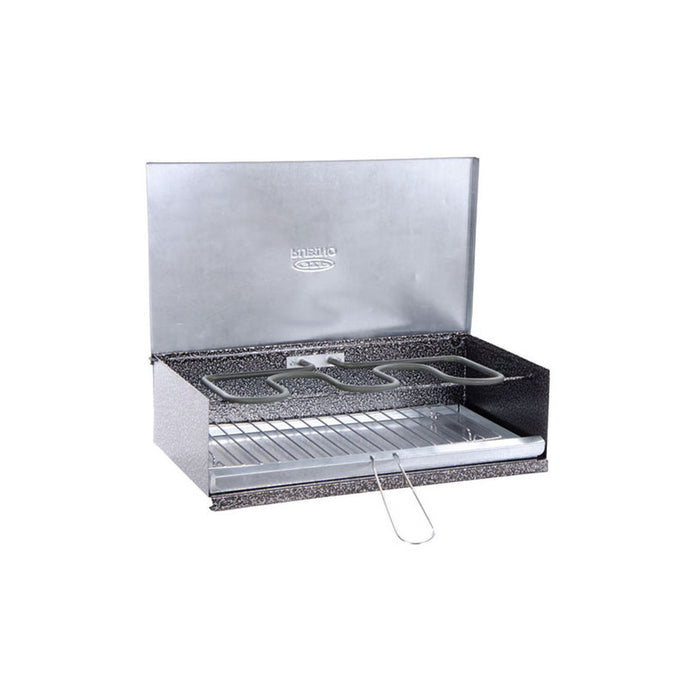DOUBLE PARTY GRILL EUROTRADE 1600 W, GRAY, LID