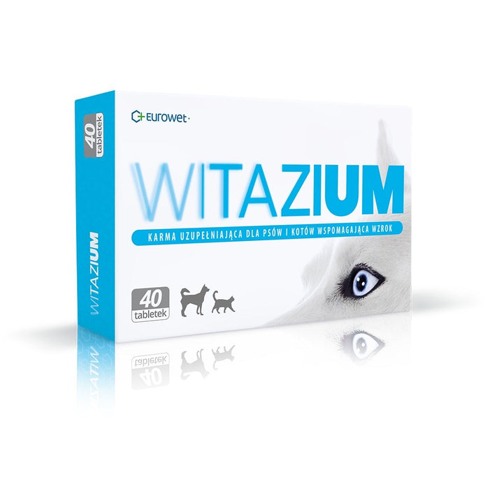 EUROWET Witazium - supplements for dogs and cats - 40 tablets