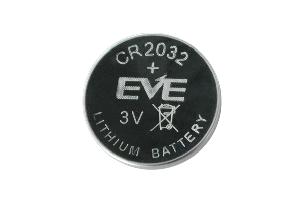 Button battery lithium CR 2032 1pc bulk 3V EVE BATTERY