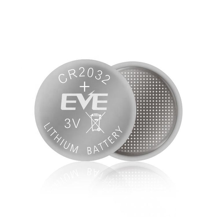 Button battery lithium CR 2032 1pc bulk 3V EVE BATTERY