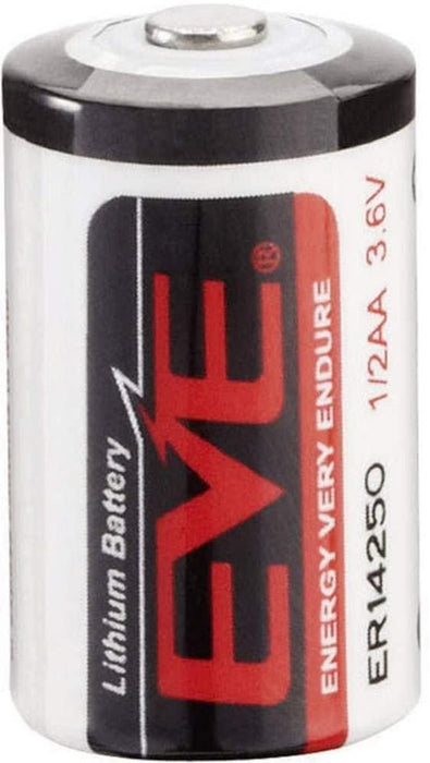 Lithium thionyl chloride battery EVE 3.6 V 1/2AA ER14250 /STD/with bud/ EVE BATTERY