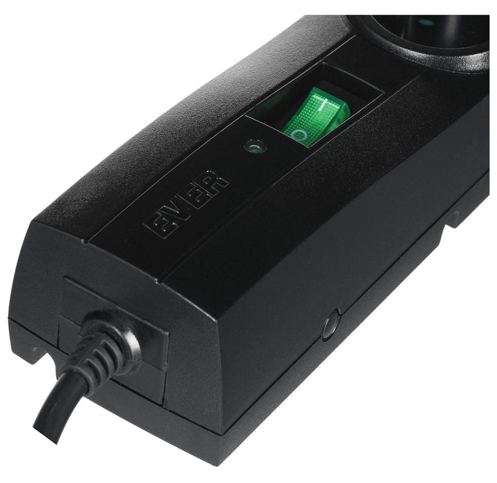 Ever CLASSIC 3m Black 5 AC outlet(s) 250 V