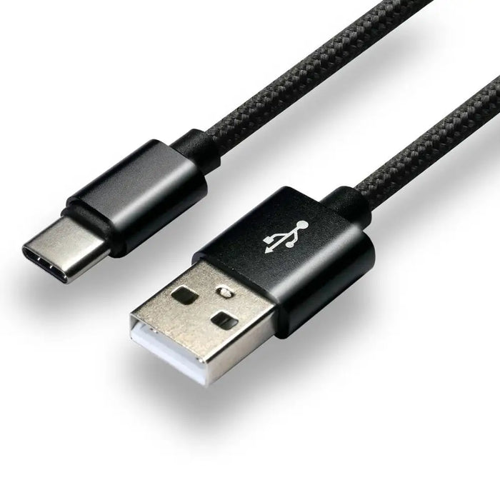everActive cable USB-C 1m - Black braided quick charge 3A - CBB-1CB - USB cablesAKG-KAB<<<GSM accessoriesAKG<<<ActionPL