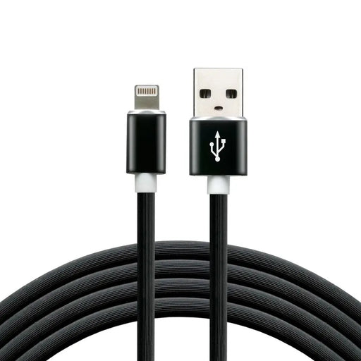everActive cable USB Lightning 1m - Black silicone quick charge 2,4A - CBS-1IB - USB cablesAKG-KAB<<<GSM