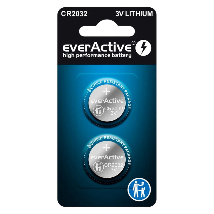 Lithium batteries everActive CR2032 - blister 2 pcs