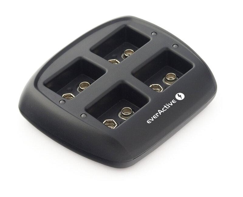 Charger EVERACTIVE NC109, for NIMH batteries, 7.2V/8.4V, R22, 4 sockets