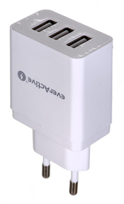 USB wall charger everActive SC-300 3xUSB 3.4A