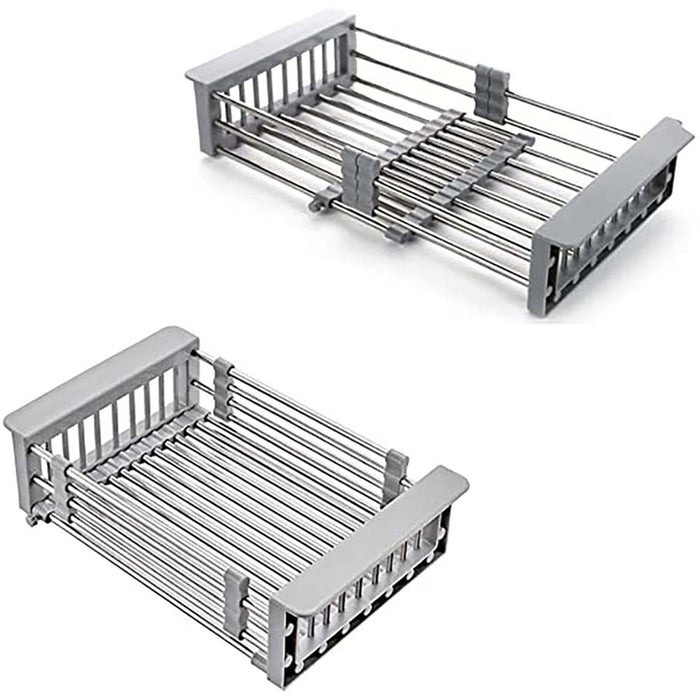 EXTENDABLE SINK DRAIN GRAY EVO LINE