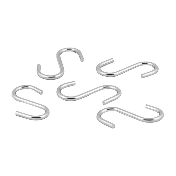 RAIL HOOK 5 PCS CHROME EVO LINE