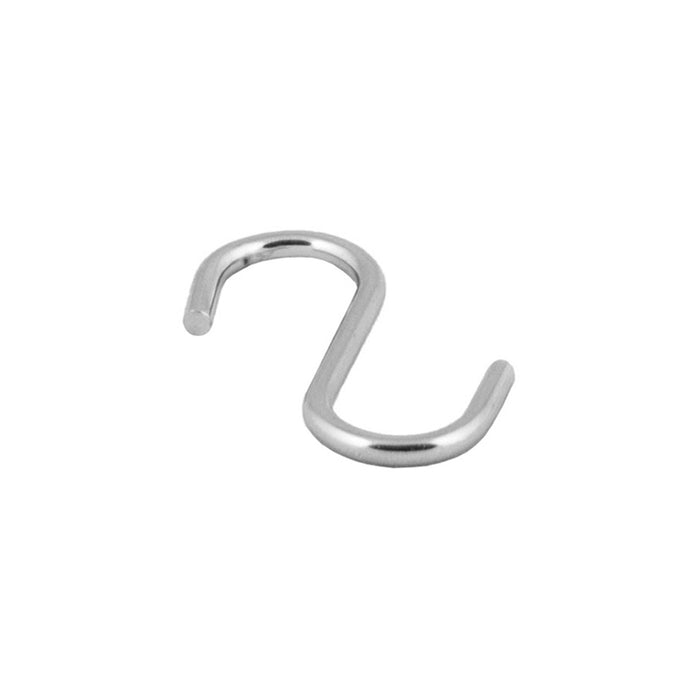 RAIL HOOK 5 PCS CHROME EVO LINE