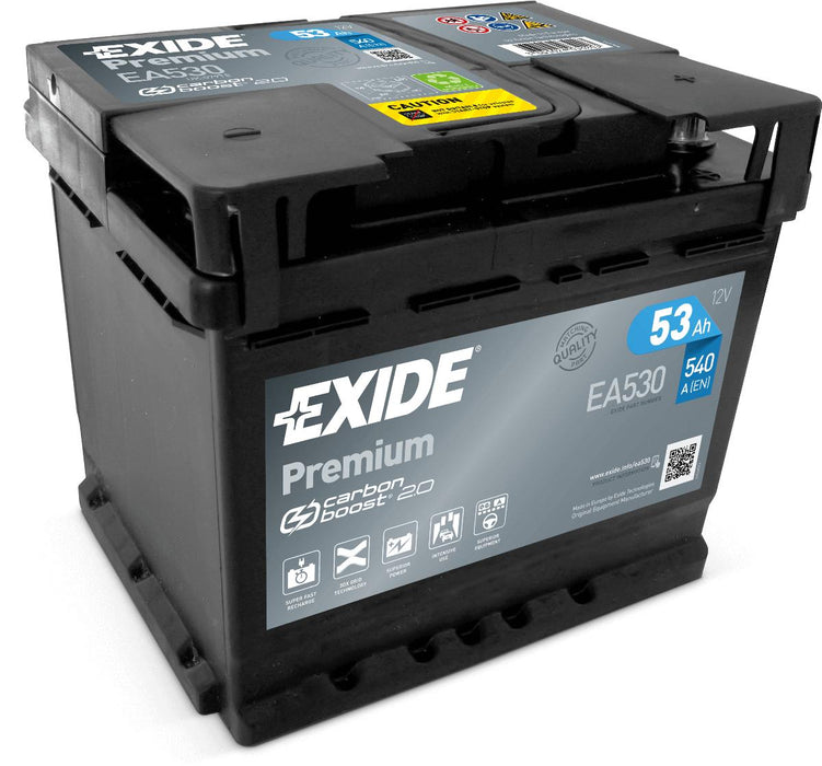 BATTERY EXIDE 53AH 540A