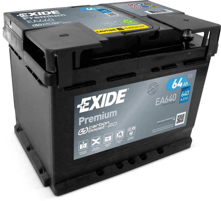BATTERY EXIDE 64AH 640A