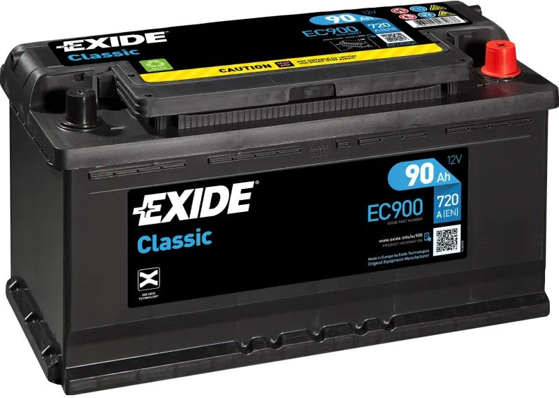 EXIDE CLASSIC 90AH 720A R+