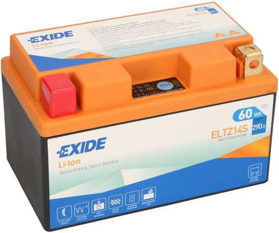 EXIDE LI-ION MOTORBIKE & SPORT 60WH 5AH 290A L+