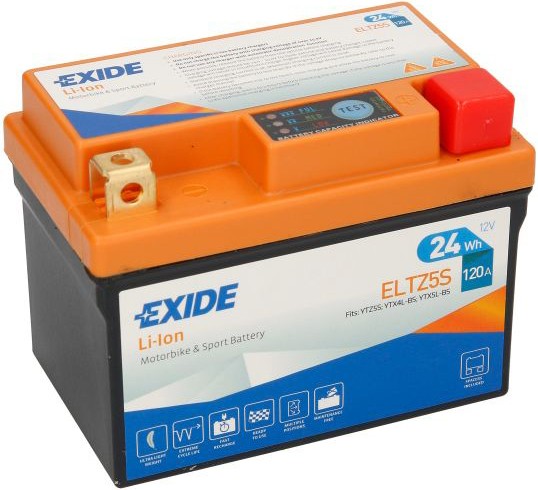 EXIDE LI-ION MOTORBIKE & SPORT 24WH 2AH 120A R+