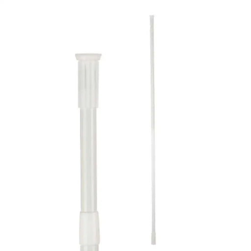 Extendable bar Berilo White Aluminium 260 x 2,2 x 2,2 cm For shower (18 Units) - Баня<<<Дом Градина<<<BigBuy&&&Завеси и