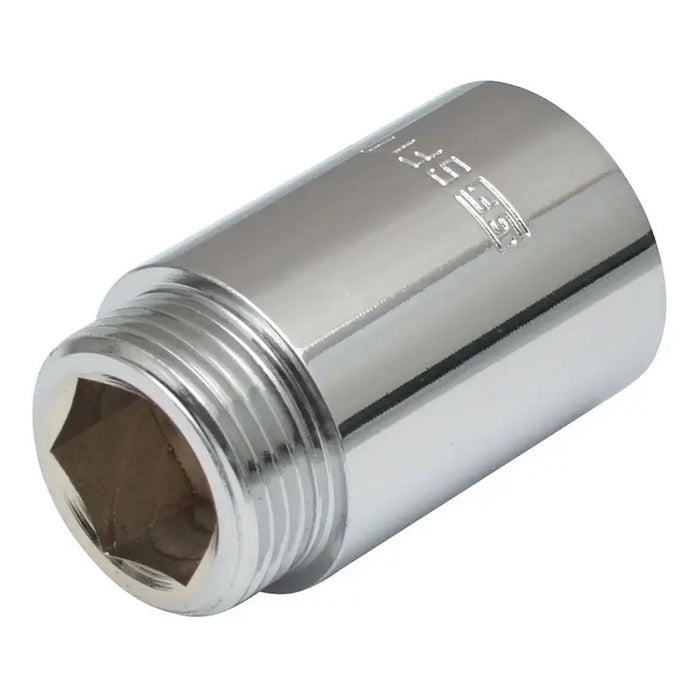 EXTENSION 3/4 - 40MM CHROME AQUASTO - ВИК тръби и фитинги<<<Отопление Охлаждане и Вик<<<Praktiker&&&ВИК тръби и