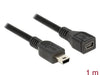 Extension cable DeLock USB-B female - USB-B male USB 2.0 1 m - Кабели за мобилни