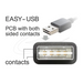 Extension cable USB-A 2.0 male reversible to USB-A 2.0 female 5m - Кабели за мобилни