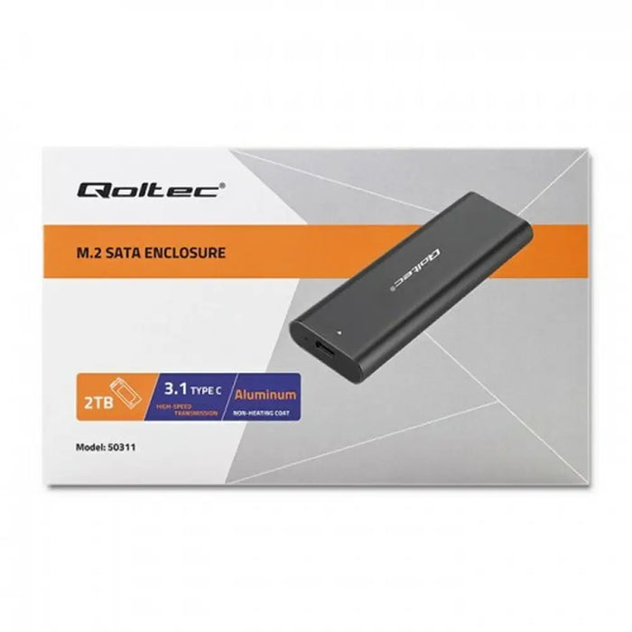 External Box Qoltec 50311 Black - Твърди дискове<<<Компютър Мрежи и компоненти<<<Компютри|