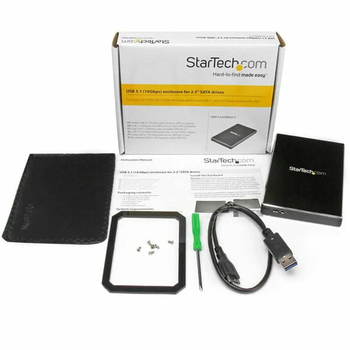External Box Startech S251BMU313 - Компютър Мрежи и компоненти<<<Компютри| Електроника<<<BigBuy&&&Твърди