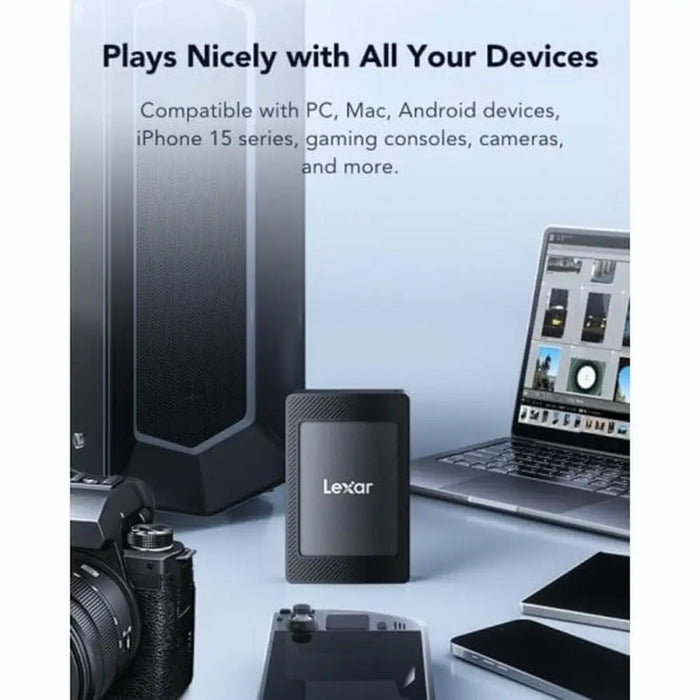 External Hard Drive Lexar LSL500M001T-RNBNG Black 1 TB - Компютър Мрежи и компоненти<<<Компютри|