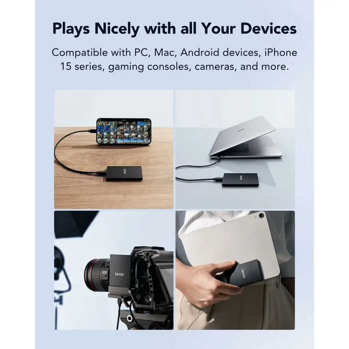 External Hard Drive Lexar LSL500X001T-RNBNG 1 TB SSD 2,5’’ - Компютър Мрежи и компоненти<<<Компютри|