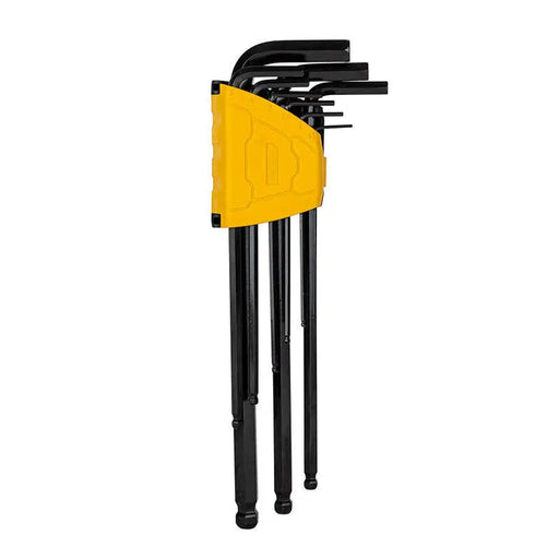 Extra-Long Ball End Hex Key Set Deli Tools EDL232309H 1.5-10mm 9pcs - Screwdrivers<<<Tools<<<InnproXML