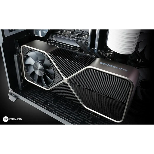 EZDIY-FAB PCIe 4.0 Riser Cable GPU Vertical Mounting Bracket - Входно-изходни контролери<<<Компютърни