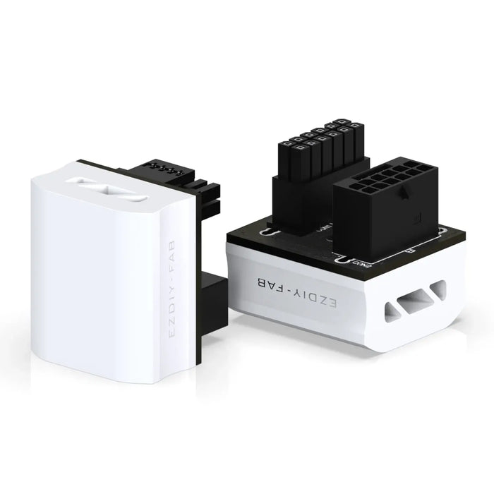 EZDIY-FAB Video Card Adapter 12VHPWR 600W - STD 180° White