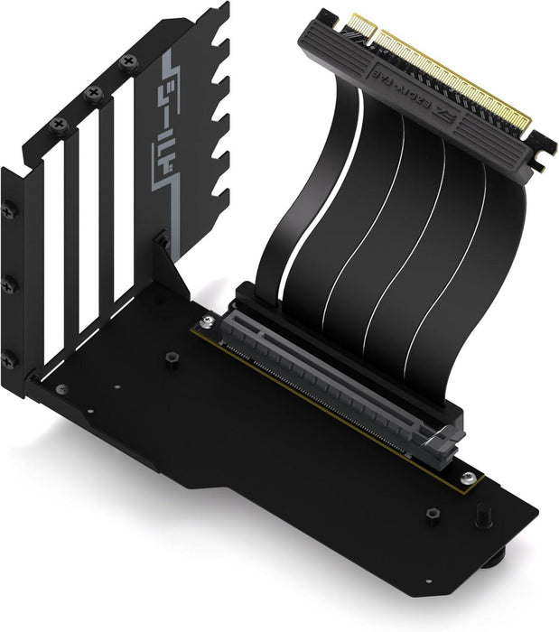 EZDIY-FAB PCIe 4.0 Riser Cable 90° Vertical GPU Mounting Bracket