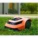 EZVIZ RM600 orange robotic lawn mower - Mowing workNAK-RKO<<<Cordless toolsNAK<<<ActionPL