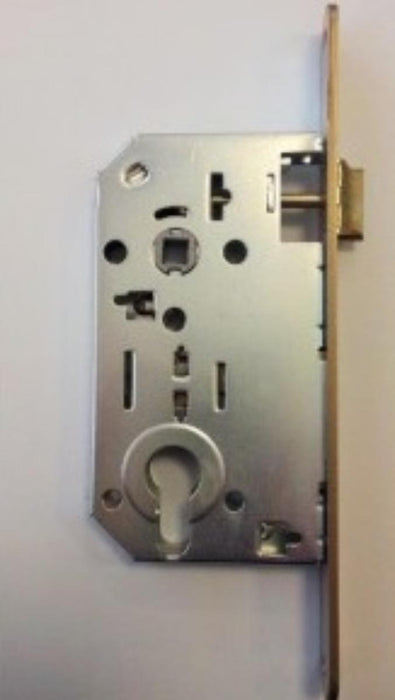 LOCK MAIN 70/50MM BRASS DIN