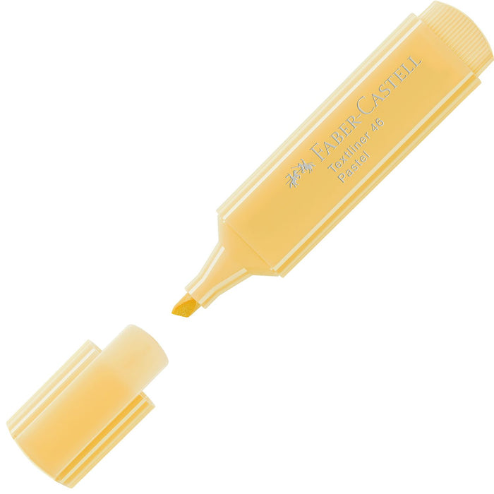 Marker Faber-Castell Textliner 1546 Pastel Yellow (10 Units)