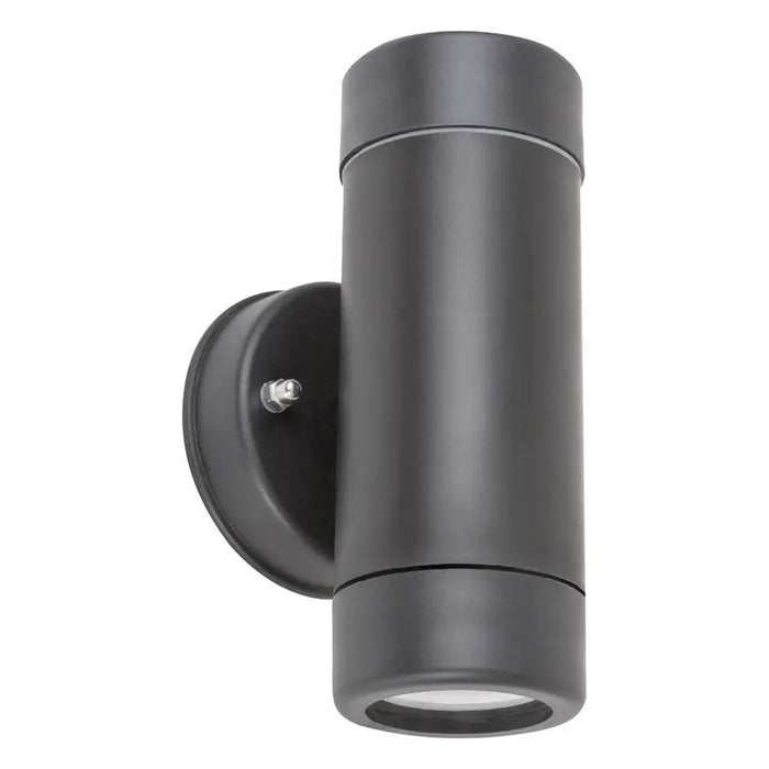 FACADE FIXTURE BI-DIRECTIONAL GU10 IP44 BLACK RABALUX MEDINA - Фасадни тела<<<Външно