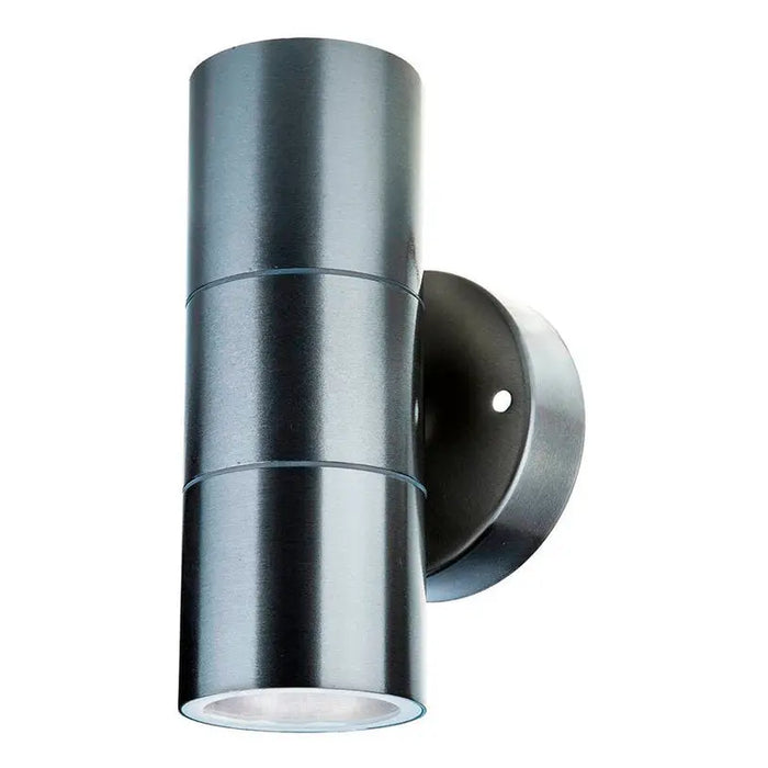 FACADE FIXTURE GU10 SATIN NICKEL BI-DIRECTIONAL IP44 V-TAC - Фасадни тела<<<Външно