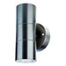 FACADE FIXTURE GU10 SATIN NICKEL BI-DIRECTIONAL IP44 V-TAC - Фасадни тела<<<Външно