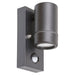 FACADE FIXTURE ONE DIRECTION GU10 IP44 SENSOR BLACK RABALUX MEDINA - Фасадни тела<<<Външно