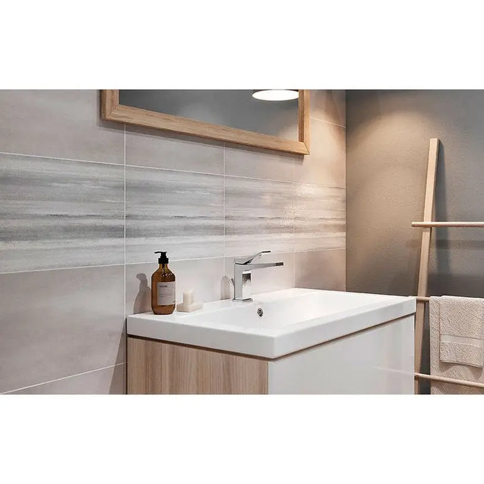 FAIANCE CERSANIT HARROW GRAY 25X40 CM - Стенни плочки и декорация<<<Плочки и лайстни<<<Баня<<<Praktiker&&&Стенни плочки