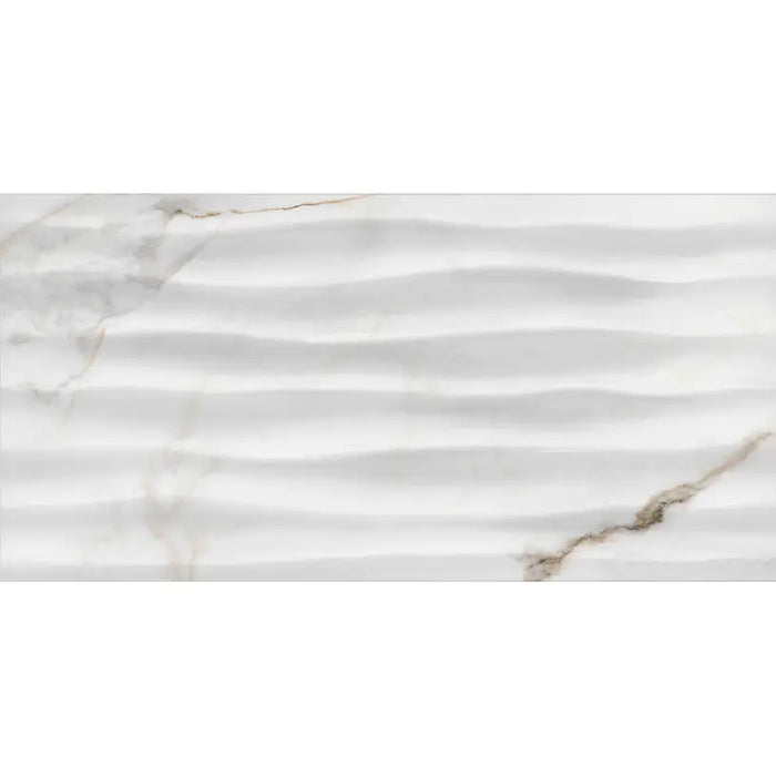FAIENCE KAI BREEZE WAVE WHITE 30X60 CM - Стенни плочки и декорация<<<Плочки и лайстни<<<Баня<<<Praktiker