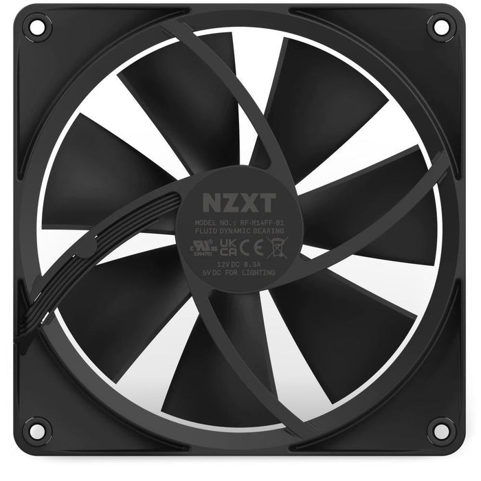 Fan NZXT F140 RGB Black - Вентилатори<<<Компютърни компоненти<<<ValiAPI&&&Cooling