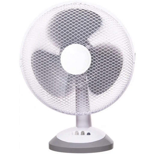 Fan Rosberg R51760B12 White/Grey - Стандартни<<<Вентилатори<<<Климатици и отопление<<<TechMart