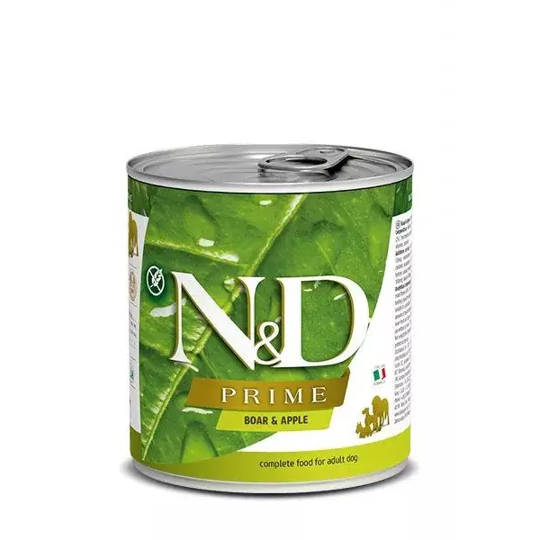 FARMINA N&D DOG PRIME BOAR & APPLE ADULT 285g - Wet foodDLP-KAM<<<For the dogDLP<<<ActionPL