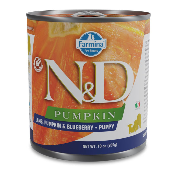 FARMINA N&D DOG LAMB&PUMPKIN&BLUEBERRY PUPPY 285g