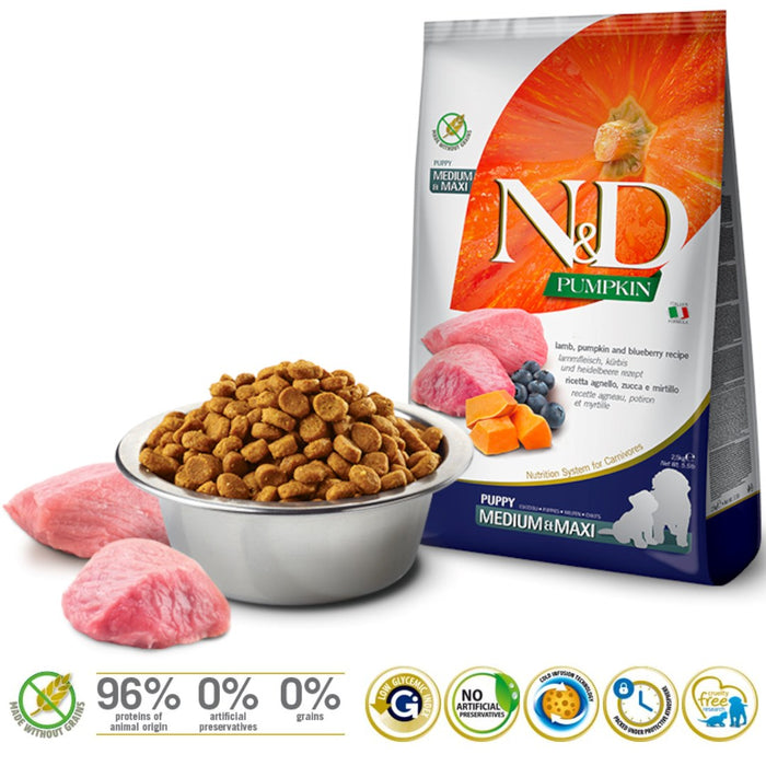 Farmina Pet Food LAMB & BLUEBERRY PUPPY MEDIUM & MAXI